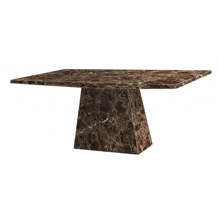 Senegal Marble Dining Table With Lacquer Finish
